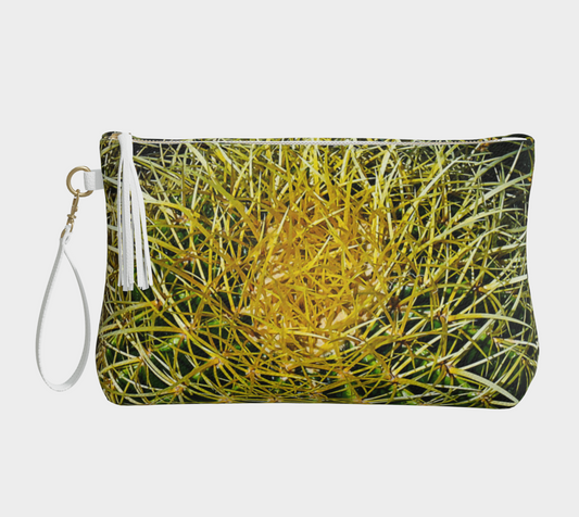 Oya Vegan Leather Wristlet